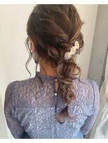 リィリ バイ ロダット 横浜(rili by LODAT)&nbsp;あみおろしゆるめアレンジ結婚式【rili横浜】