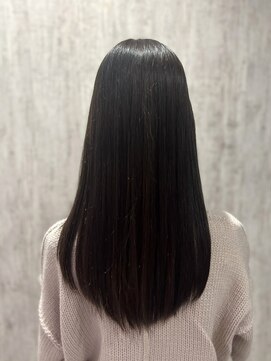 テトテ 門戸厄神店(tetote) 【tetote村山サロンスタイル】黒髪☆艶さらストレート