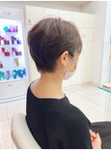 首細見え効果抜群☆タイトショート