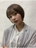 表参道駅/レイヤーカット/顔周り/酸性ストレート/縮毛矯正/ボブ