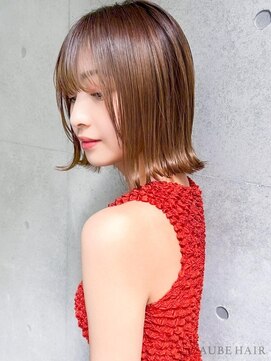 オーブ ヘアー ベリー 松山店(AUBE HAIR very) 20代・30代_ぱつっとボブ