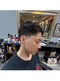 taper fade slick back