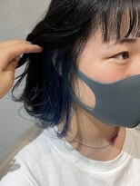アース 高円寺店(HAIR & MAKE EARTH)&nbsp;可愛いインナーブルー♪