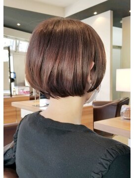 フロア(FLOOR) #まるみボブ#カワイイボブ#ツヤツヤカラー