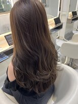 ピュクシス(pyxis)&nbsp;顔周り韓国ハイレイヤー×透け感ブラウンカラー