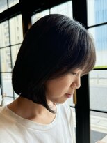 オーガニック アトリエ 大宮(organic+atelier)&nbsp;大人可愛い小顔前下がりボブ×ナチュラルボブ×ミニボブ20代30代