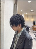 波巻きスパイラルパーマ