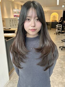 スティル カラン(STILL calin) 【宮川】ロングレイヤー/ワンカールでかわいいザクザクレイヤー