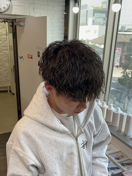 クール 大和八木駅前店(Coeur) ソフト縦落ちパーマ