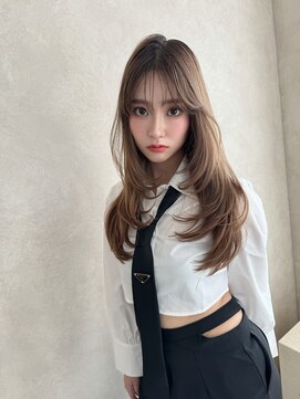 アンジェリカラボ 梅田店(ANGELICA LABO) トレンドレイヤー×ワンカール×簡単モテ髪〔川又〕