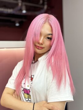 ダズリングディア(Dazzling Deer) レイヤー/ビビットピンク/似合わせカット