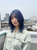 タイドヘアー 高槻店(TIDE HAIR)&nbsp;ブルーカラー