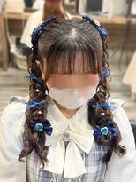 ヘアセット アリエス 新宿駅前店(aries)&nbsp;*.あみたらしハーフツイン.*