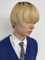 モリオフロムロンドン 松戸店(Morio from London)&nbsp;【メンズ 松戸 岩口】刈り上げ無ハイトーンマッシュショート