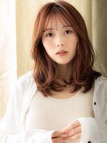 カバーヘア ブリス 大宮西口(COVER HAIR bliss)&nbsp;シースルーバングミックスカールミディTc4大宮20代30代40代