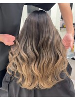 アライブ ハラジュク(ALIVE harajuku)&nbsp;【Rikuto限定】バレイヤージュ　シャドールーツ　エンドカラー