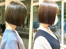 小顔見せも叶う！上品ナチュラルなボブスタイルが得意