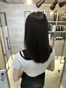 ノス 表参道(NOOS) 髪質改善インナーグレージュピンクベージュマチルダボブNOOS根本