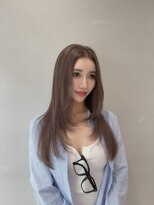 ラピス 渋谷本店(Lapis)&nbsp;グレージュカラー/ココアカラー/レイヤーカット/髪質改善/韓国風