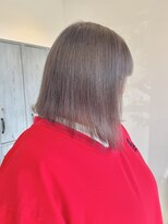 ロテ(LOTE.) 着物ヘア/大人ガーリー/ダークアッシュ/似合わせカット/一宮