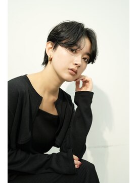 ヴェイン 渋谷(vain) ダークアッシュ ショートレイヤー ボブ