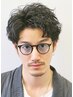 【コウ指名】メンズカット+波巻きパーマ・ツイストスパイラル¥17,500