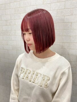 アプティ マーフ(appty maaf) ボルドールビーカラー ボブスタイル