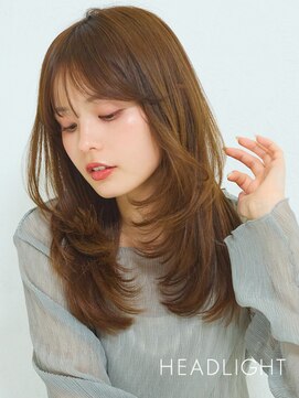アーサス バイ ヘッドライト 匝瑳店(ursus by HEADLIGHT) 小顔魅せミディアムレイヤーイメチェン韓国似合わせくびれ前髪