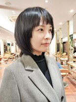 ビュートリアム 神戸(BEAUTRIUM)&nbsp;顔周りレイヤーボブ/ショートカット/ショートヘア/20代/30代