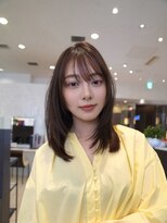 ヴィサージュ ギンザ VISAGE GINZA&nbsp;やわらかミディ×シースルーバング