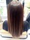 ヘアーサロン クランズ(hair salon Clan's)の写真/梅雨・夏の湿気や癖に負けない、指通りの良い自然なストレートへ。ダメージを抑えた施術で艶やかな美髪に◎