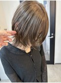 ☆オリーブグレージュ×ウルフスタイル
