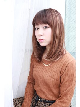 ネオリーブクレア 綱島店(Neolive Krea) ハイライトで浮遊感☆鎖骨　内巻き　外ハネも可