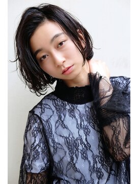 テテコケット(tete coquette) 黒髪ボブでもシンプルにオシャレ可愛く。