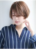 アンニュイ丸みボブ