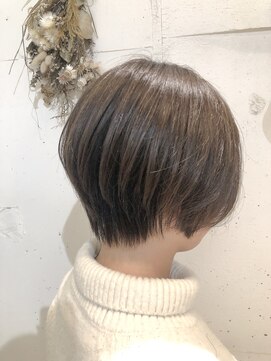 サロン ド ソーホー 蕨(Salon de SOHO) ☆コンパクトショート×柔らかベージュ☆