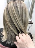 ミルキーホワイトバレイヤージュ