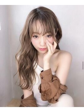 アンジェリカ 近鉄奈良店(ANGELICA) ANGELICA シースルーバングハイベージュカラー