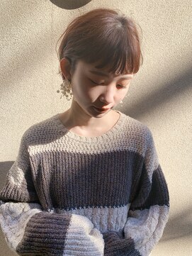 オルタ(OLTA) オン眉ショート【ブリーチ/ケアブリーチ/インナーカラー】