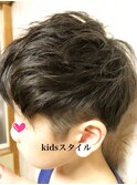 #キッズカット　#２ブロック
