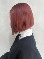アイティー バイ アルバム 浦和店(IT by ALBUM)&nbsp;パツっとボブ_アースカラーくびれヘアツートンカラー_ba378292