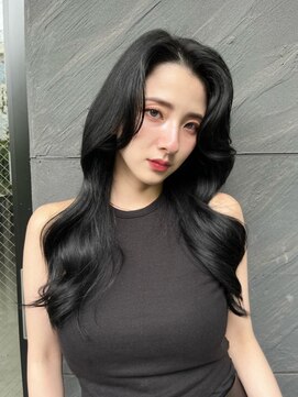 ミンクス ギンザ セントラル(MINX ginza central) blue black × face layer