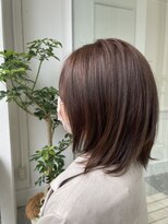 ラフランクリー(la frankly)&nbsp;ヌーディーカラー/小顔ひし形/髪質改善/簡単スタイリング