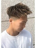 スペインカール/スパイキーショート/フェザーパーマ/フェード