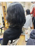 ゆるふわパーマスタイル