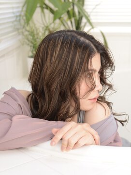 ロアーヘアー フォルド 小倉店(RAWR hair FOLD) 【RAWR】ココアブラウン_色気_ブルベ_パーマヘア