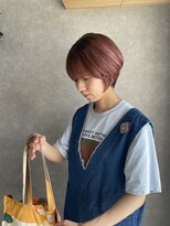 ムード カナザワ(mood kanazawa)&nbsp;ピンクハイライト◎マッシュショート