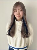 ハイトーンロングヘア