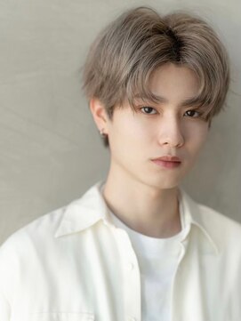 イオ 本厚木(io) コンマバングニュアンスパーマメンズカット刈り上げ