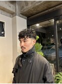 外国人風スペインカール/メンズパーマ/蔵前/浅草橋
